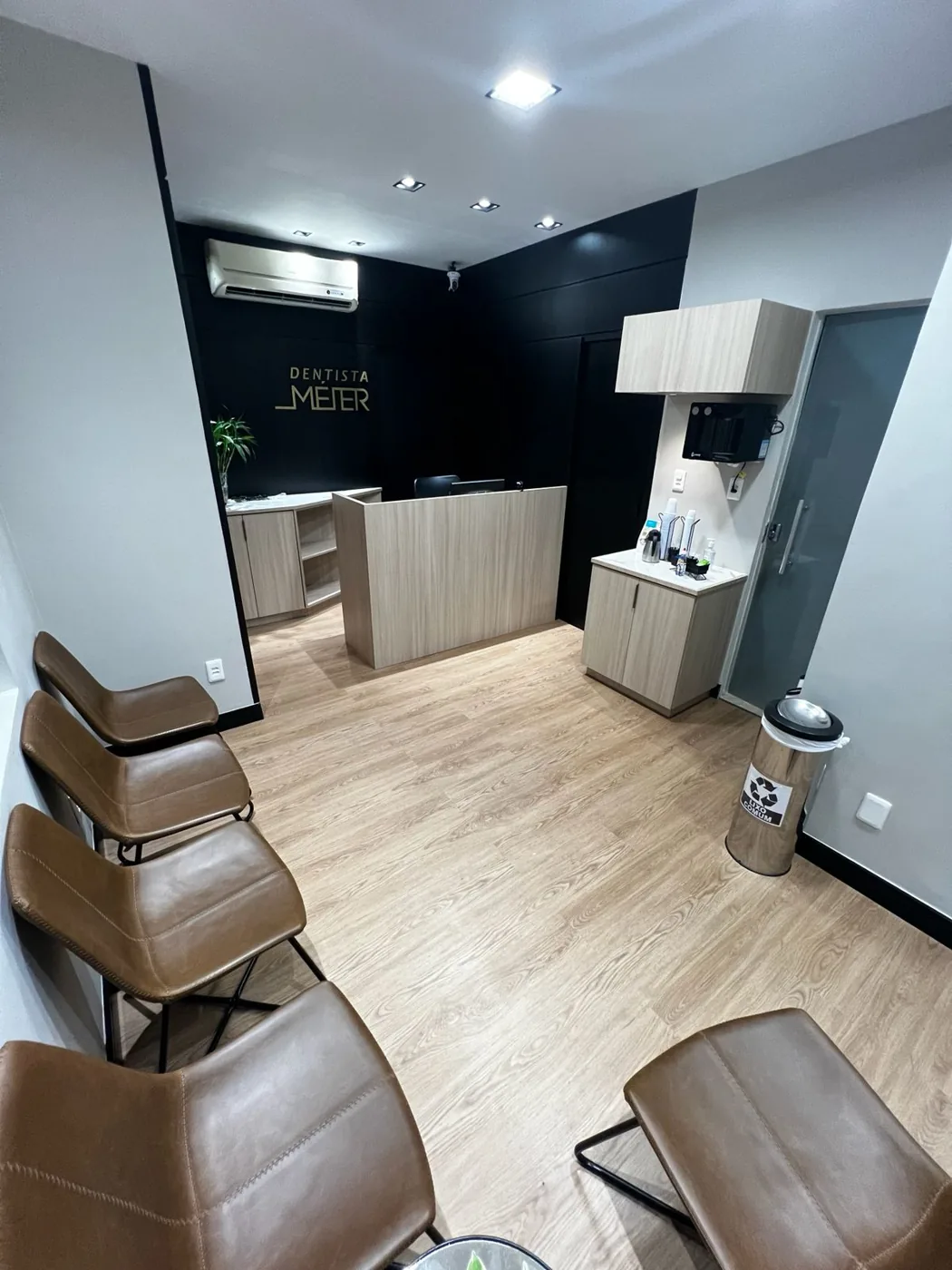 Sala de espera da clínica Dentista Méier no Méier, Rio de Janeiro